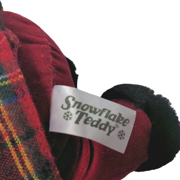Dan Dee Snowflake Teddy Bear Female Christmas Plush Stuffed Animal 2007 13" - Picture 6 of 8